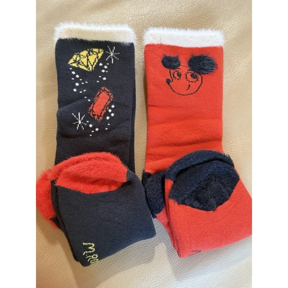 New Mini Rodini Ritzrats Terry Socks Gift Set 2 Pack Size 32/35 NWT